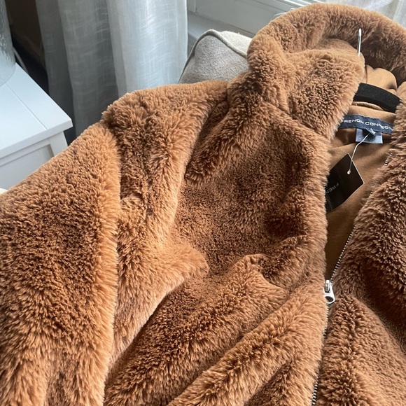 French Connection Arabella faux fur coat - Picture 7 of 9